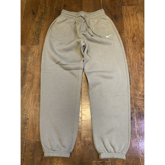 Nike NRG Solo Swoosh Fleece Pant Light Army Olive Mens Size Small - Picture 2 of 6